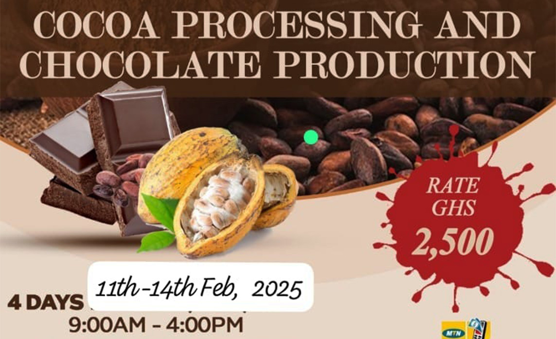 Training on Cocoa Processing and Chocolate Production