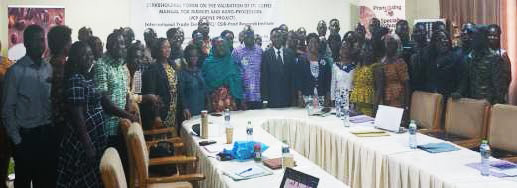 Group photograph of stakeholders Image