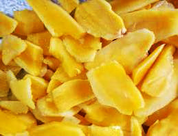 Figure b: Blanched Yellow Cassava Flakes Image